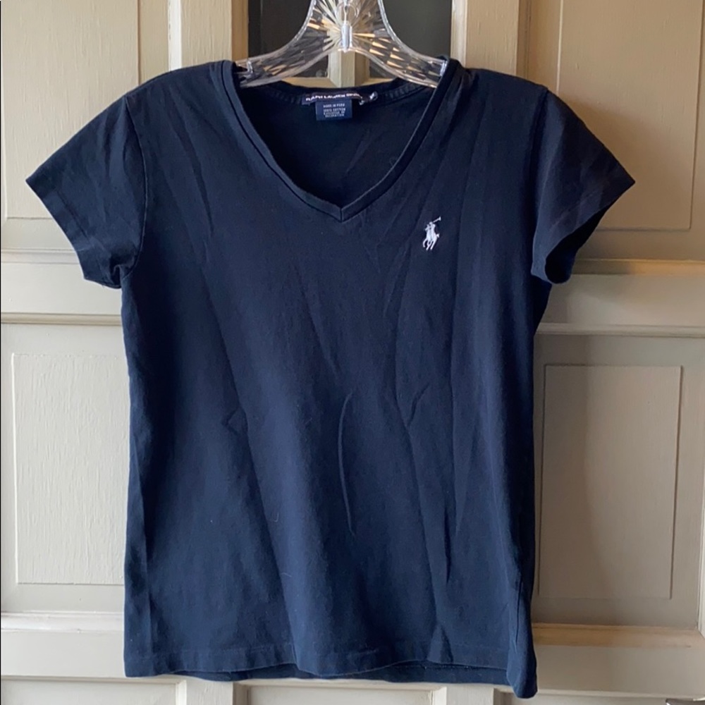 Ralph Lauren sport black tee size XS